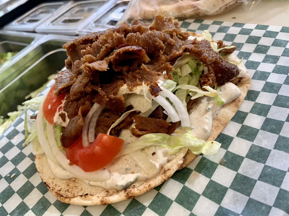 Featured donair platter